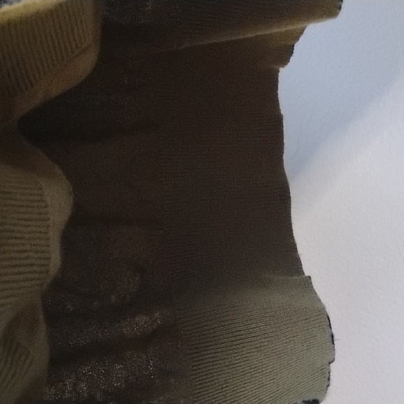 Lauren Ralph Lauren Gold Paisley Dressy Classic Elegance Woman's Sweater Top - Picture 9 of 13